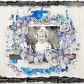 Butterfly Bliss Layout & Cards