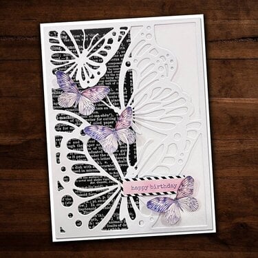 Butterfly Bliss Card Kit Cards