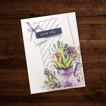 Violet Garden Cards & Layout