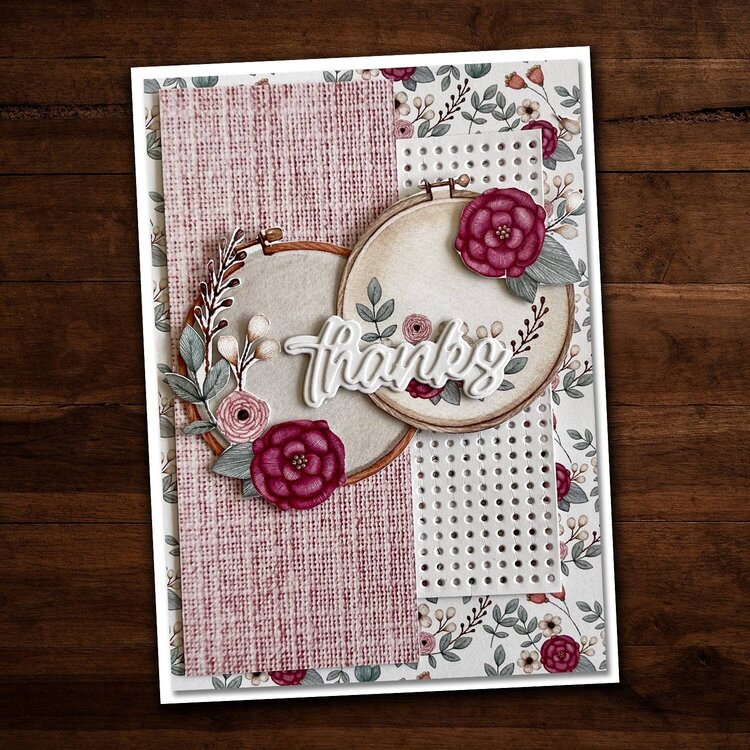 Embroidery Cards &amp; Layout