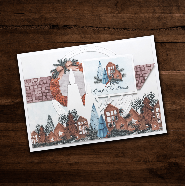 Home For Christmas Card Kit Cards