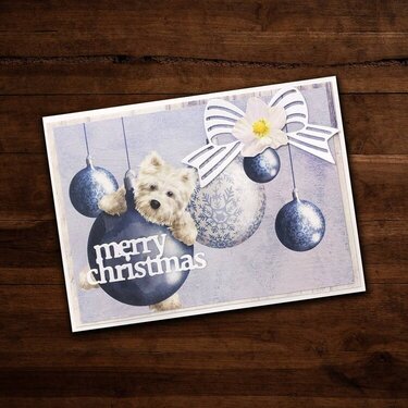 Snuggly Christmas Cards & Layout