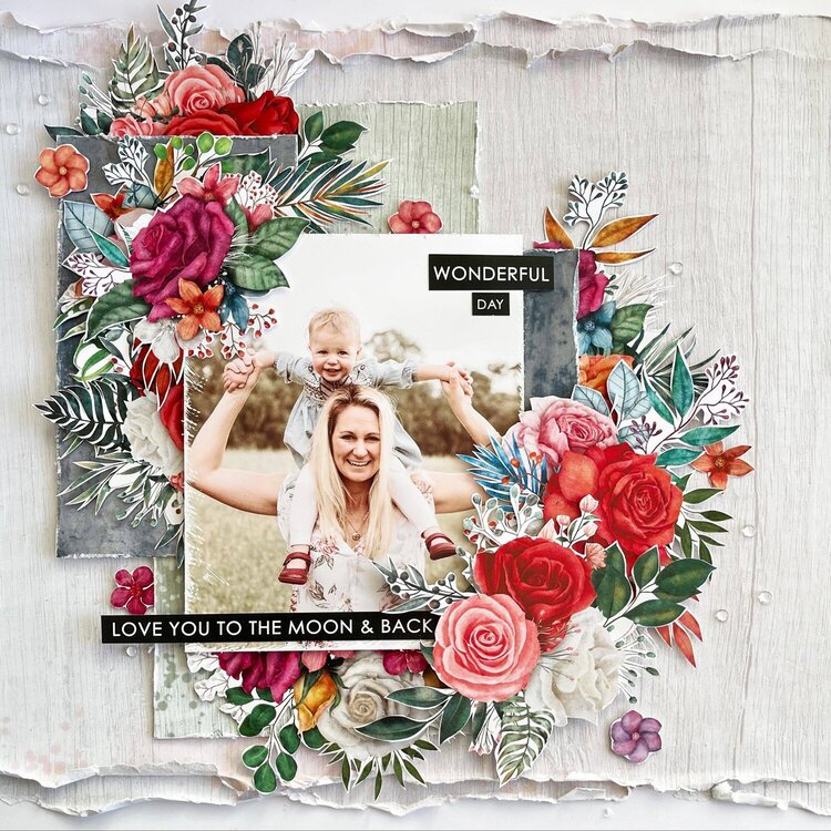 Sweet Blooms Cards &amp; Layout