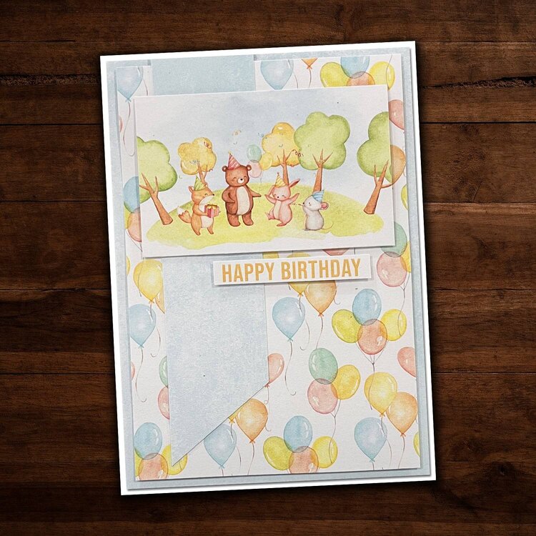 Sweet Summer Party Cards &amp; Layout