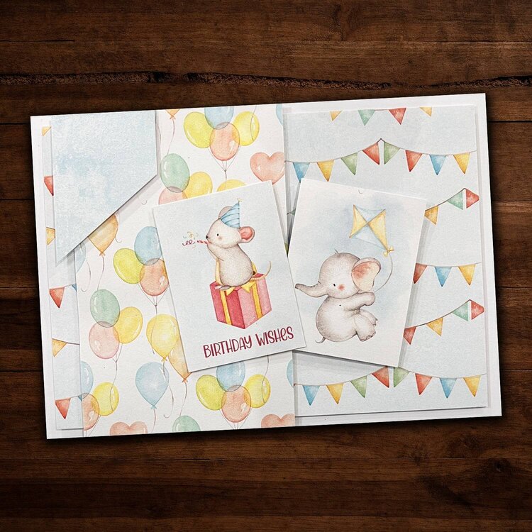 Sweet Summer Party Cards &amp; Layout