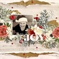 Winter Blooms Layouts & Cards