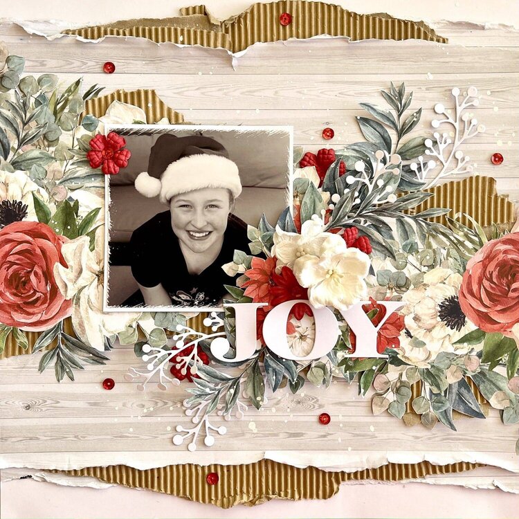Winter Blooms Layouts &amp; Cards