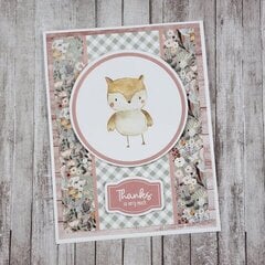 Woodland Friends 6x8" Quick Kit Cards