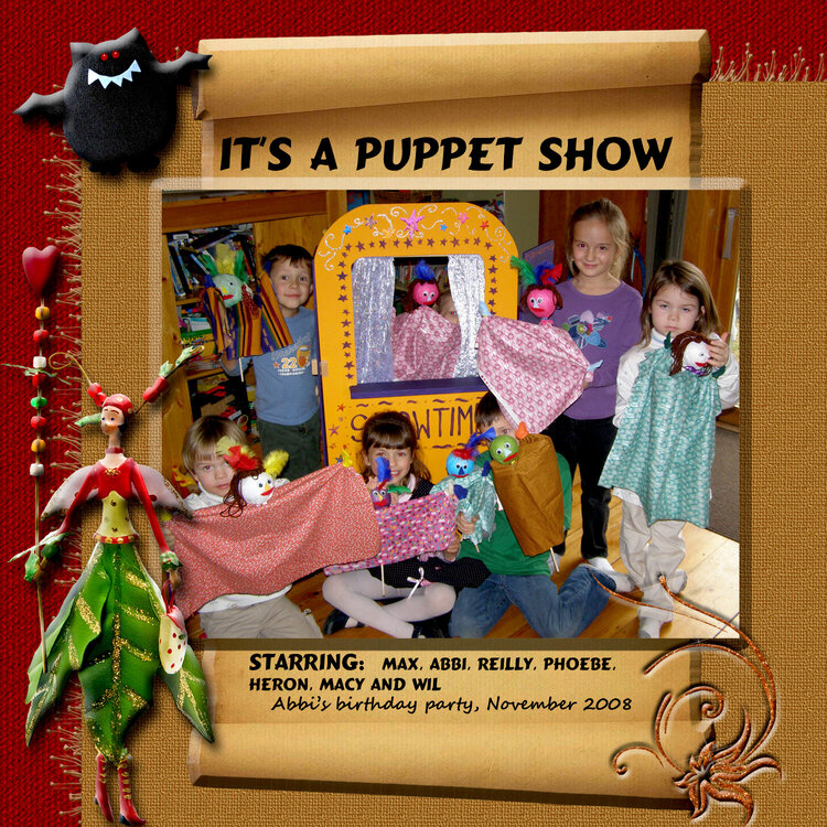 It&#039;s A Puppet Show