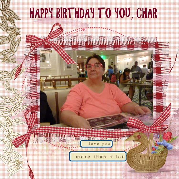 Happy Birthday to You Char