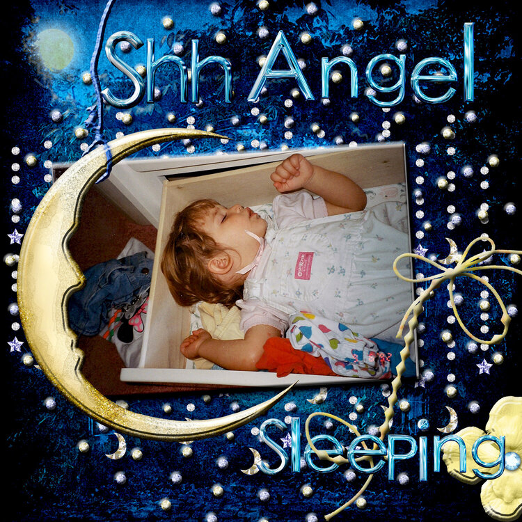 Shh Angel Sleeping