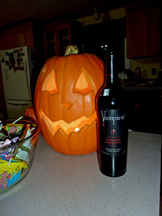 Vampire Wine for Halloween