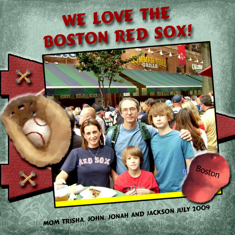 We Love The Boston Red Sox