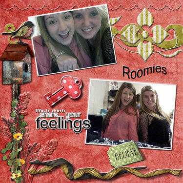 Roomies...Life is Short..Share Your Feelings