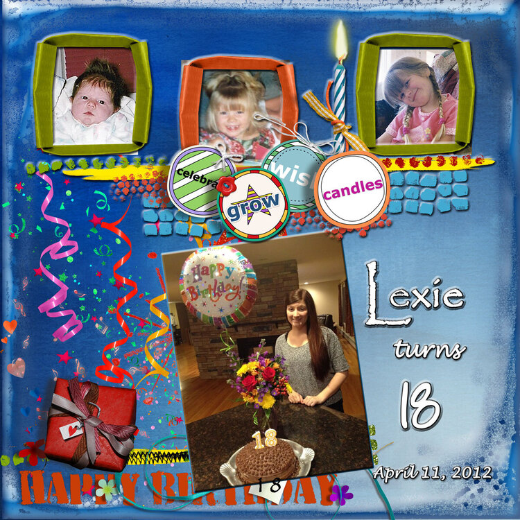 Lexie turns 18