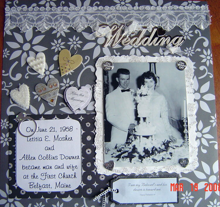 Wedding Day 50 Years Ago!