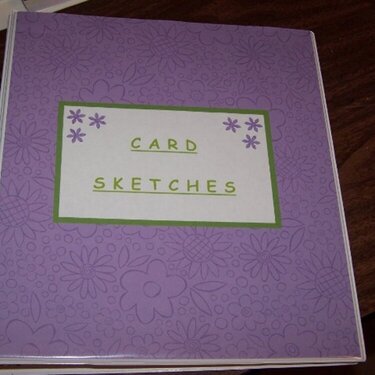 Card Sketch Binder