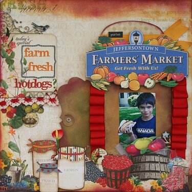Farm Fresh Hotdogs~MY Creative Scrapbook~