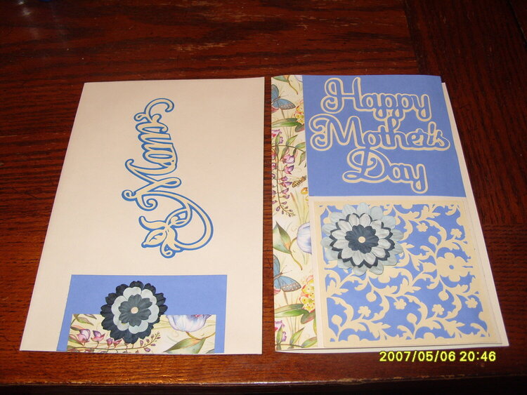 Happy Mothers Day Card W/ Envolpe