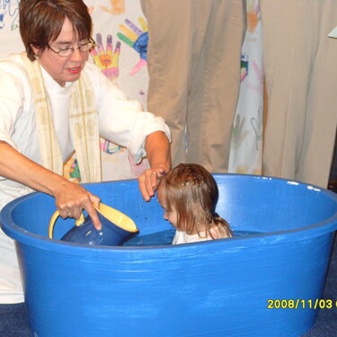 Baptizing Corrina