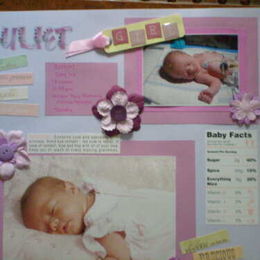 Juliet&#039;s Baby Page