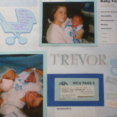 Trevor&#039;s Baby Page