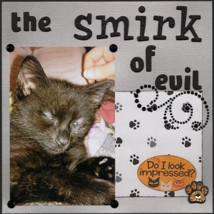 The Smirk of Evil