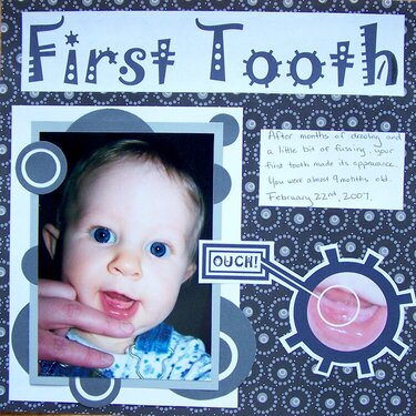 First Tooth - Ouch!