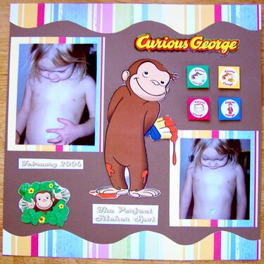 Curious George Stickers &amp; Where to Put Them