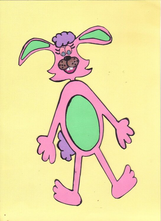 pinkie easter bunny