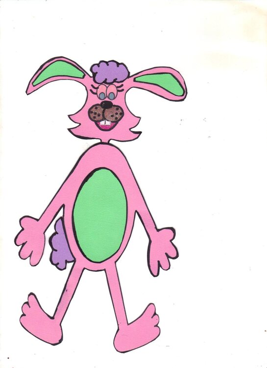 pinkie easter bunny