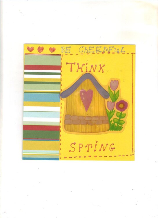 be cheerful-think spring