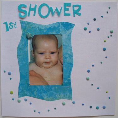 1st shower 2