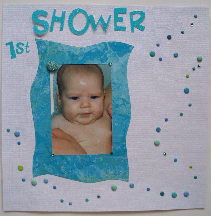 1st shower 2