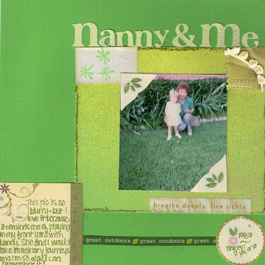 Nanny &amp; me *7/27/08*