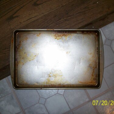 Cookie Sheet-Before