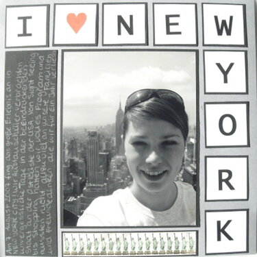 New York (left page)