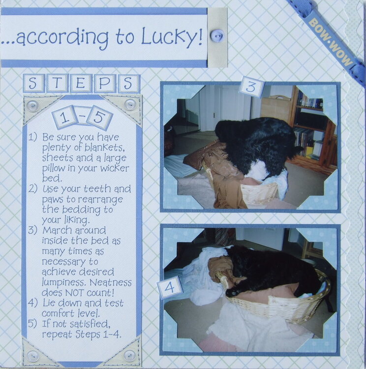 How to Make Your Bed...according to Lucky (Page 2)