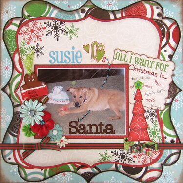 Susie {hearts} Santa