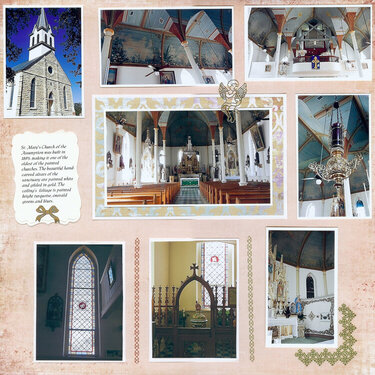 Painted Churches of Texas - St. Mary&#039;s at High Hill