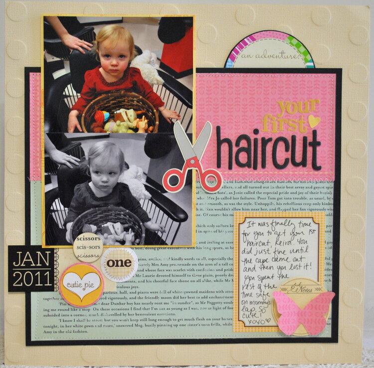 {first haircut}