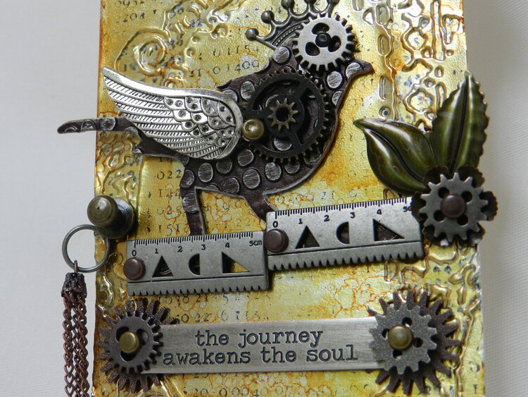 April Tags of 2012 w Tim Holtz  Detail View