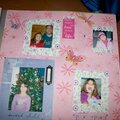 My first page for my step daughter