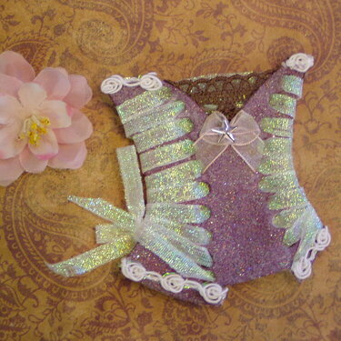 Not a Card yet, but handmaking some Corsets to go on some...