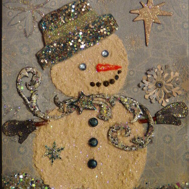 Second try with the Snow Man Card