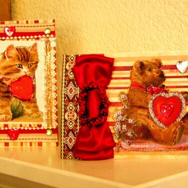 Two of my Grandson&#039;s Valentines done