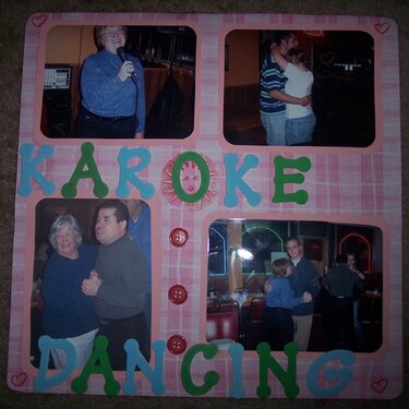 Dancing at Karoke