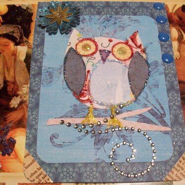 Mr. Owl Card
