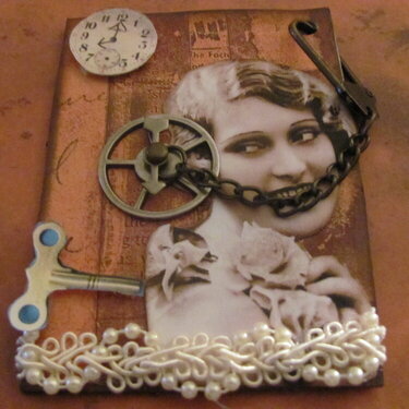 Steampunk ATC for swap.