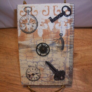 LOCKS, CLOCKS,&amp; KEYS POST CARD